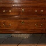 Louis XVI period light mahogany secretary