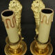 Pair of torchlight sconces Louis XVI style of the nineteenth
