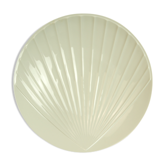 Sophienthal porcelain "shell" hollow dish, Germany