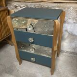 Vintage mirror chest of drawers