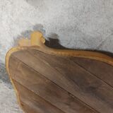 Old gilded wood mirror