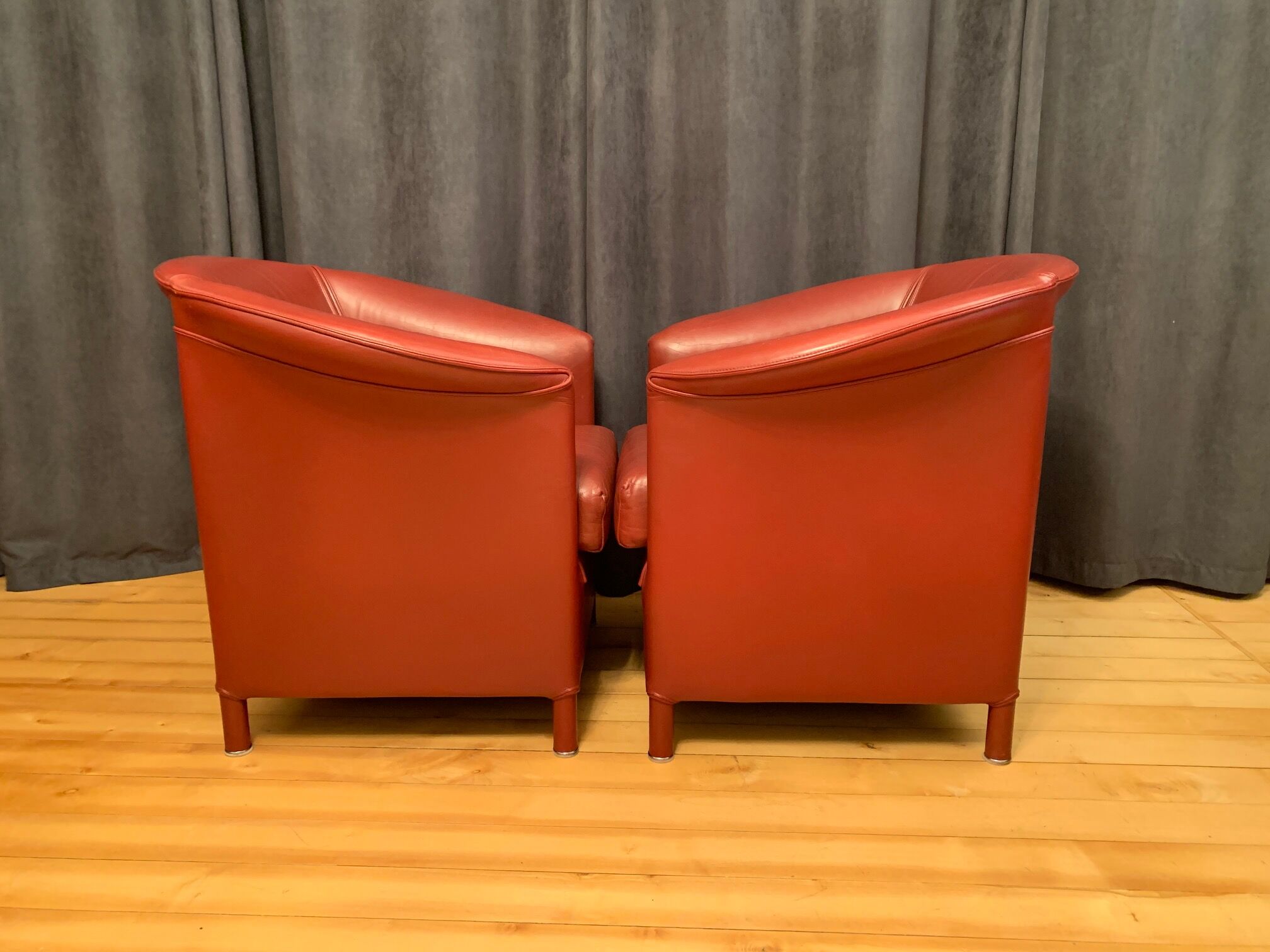 Paire de fauteuils Aura par Paolo Piva, Wittmann, Autriche, années 1980