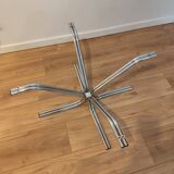 Vintage glass coffee table