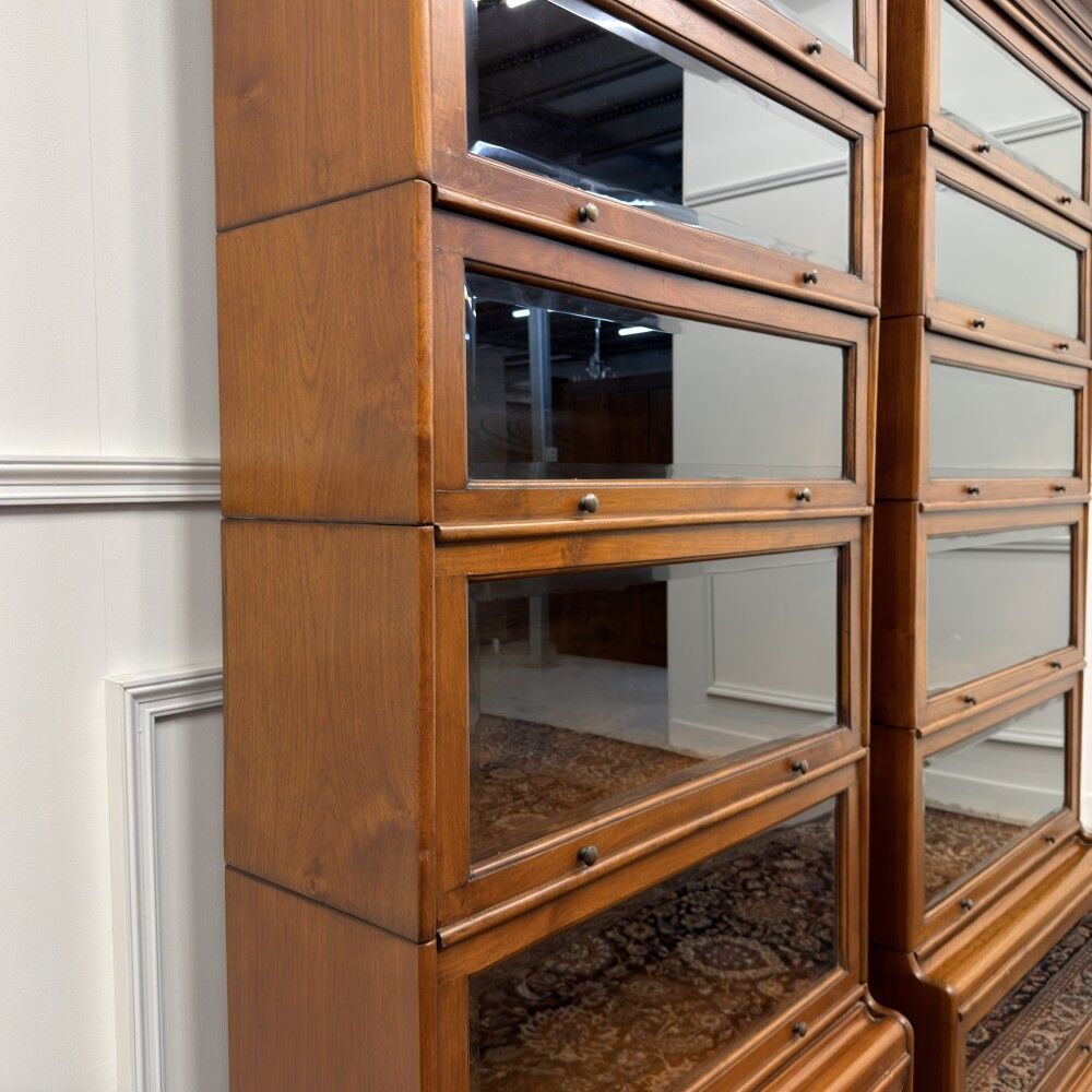 Classic English Globe Wernicke Style Bookcase
