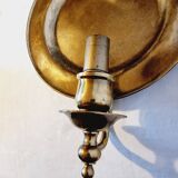Rare Bronze Wall Lamp Early 20th Century Signed Arik V 1500