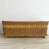 Large rattan planter