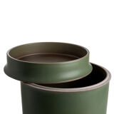 Jarre condiment bambou vert