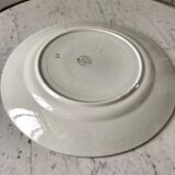 round dish Terre de Fer Saint-Amand late nineteenth century