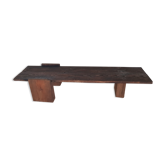 Primitive tripod coffee table