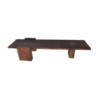 Table basse primitive tripode