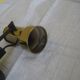 Pair of Lita design spotlights from the 70's, gilded