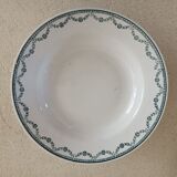 2 assiettes plates et 1 assiette creuse terre de fer
