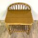 Table de chevet en rotin