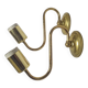 Art Deco wall lamps, Poland, 1950s, set of 2