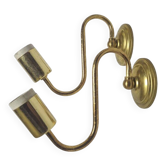 Art Deco wall lamps, Poland, 1950s, set of 2