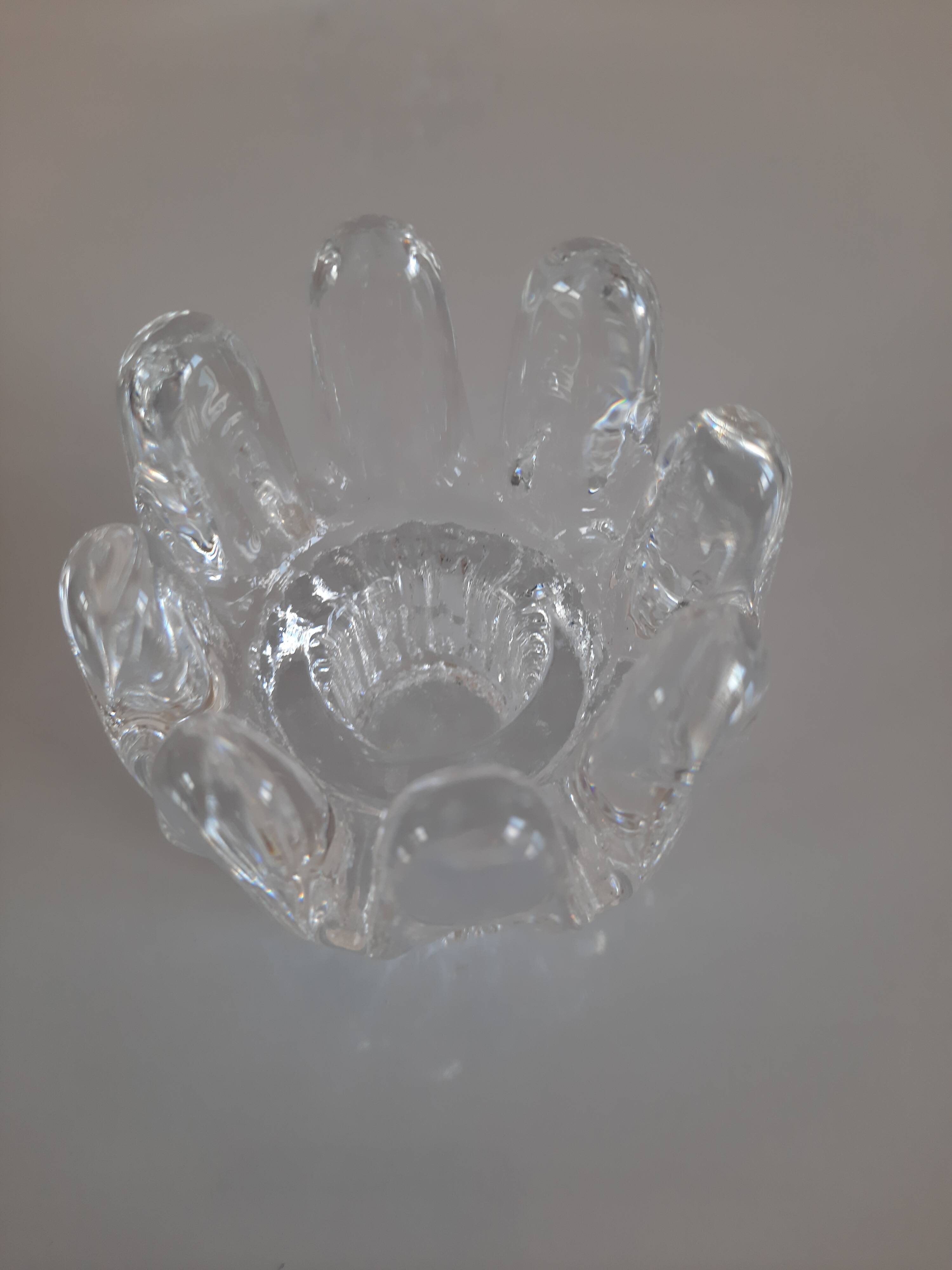 Candlestick duo by Goran Warff for Kosta Boda 70s