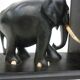 Former pair of ART DECO book greenhouses with ebony elephant motifs