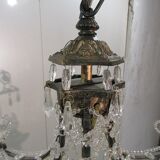 Pagoda shaped glass pendants chandelier