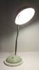 Adjustable desk lamp in water green metal from the 1950s / Vintage
