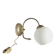 Art Deco style wall lamp from Polam, 1970s