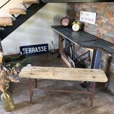 Banc ancien bois