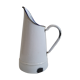 Broc enamelled white