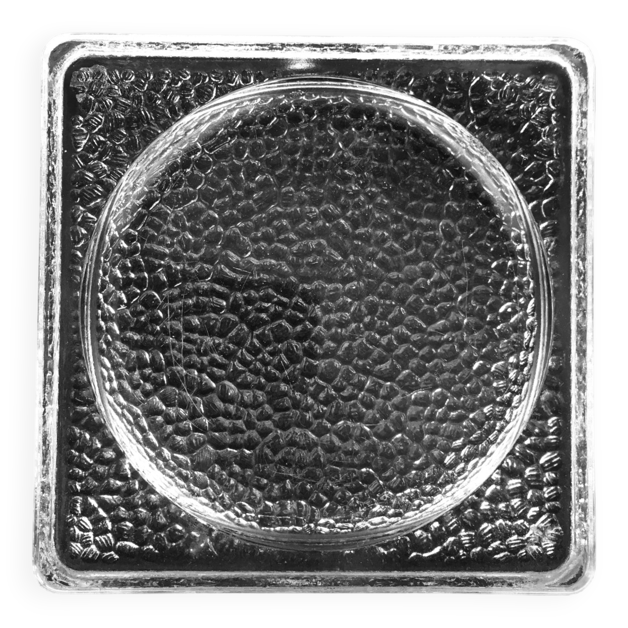 Glass paving stone