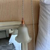 Pair of tulip lamps