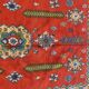 Moroccan vintage carpet handmade flap 175x255 cm