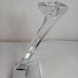 Crystal candle holders