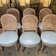 Suite of 6 Louis XVI style chairs signed Gouffé Paris