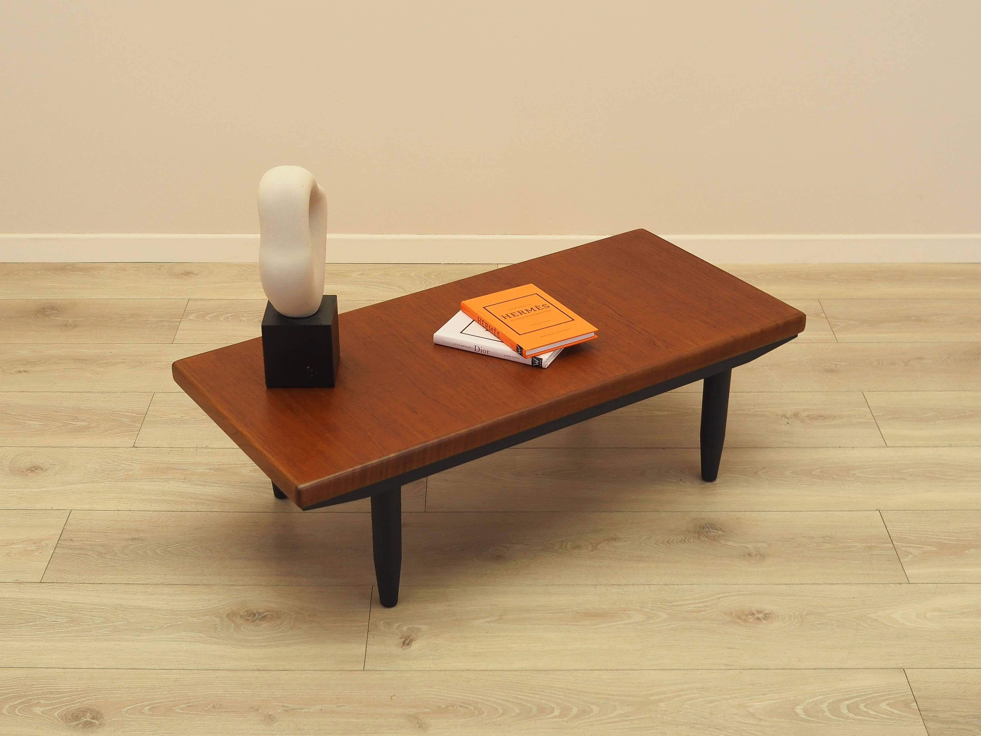 Teak coffee table, Denmark, 1970s