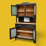 Parisian art deco buffet in solid walnut 1930