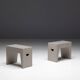Bossche School Stools by Dom Hans van der Laan & Jan de Jong, Netherlands, 1970s