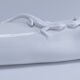Designer porcelain lizard roll vase