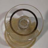 6 art deco glasses