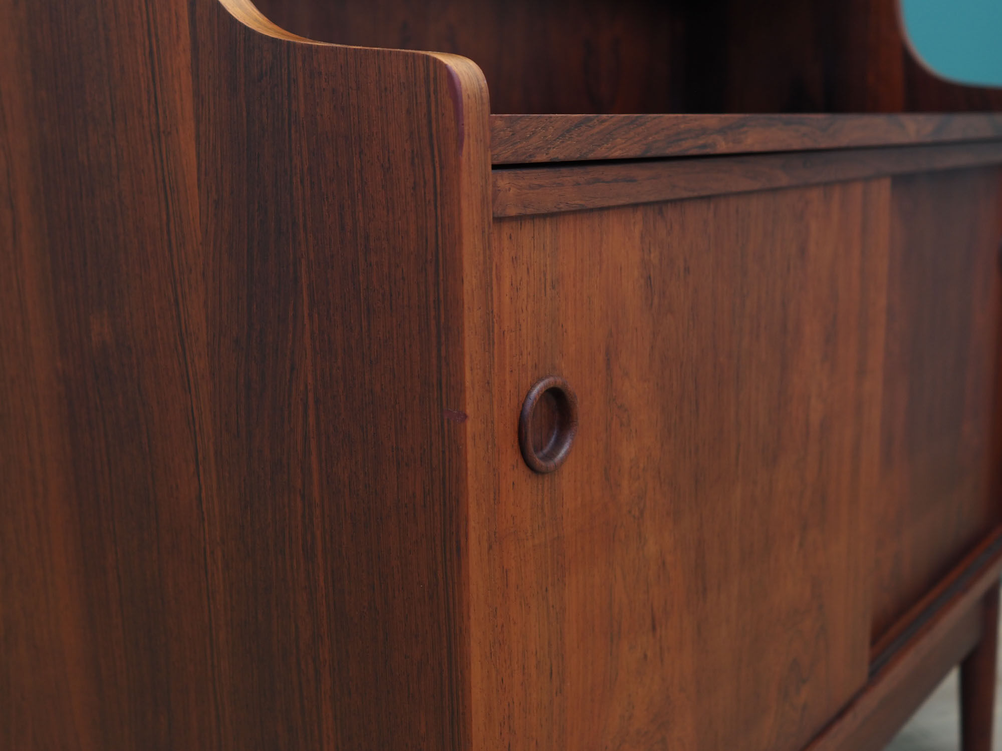 Rosewood bookcase, Danish design, 1960s, designer Johannes Sorth, production Bornholm