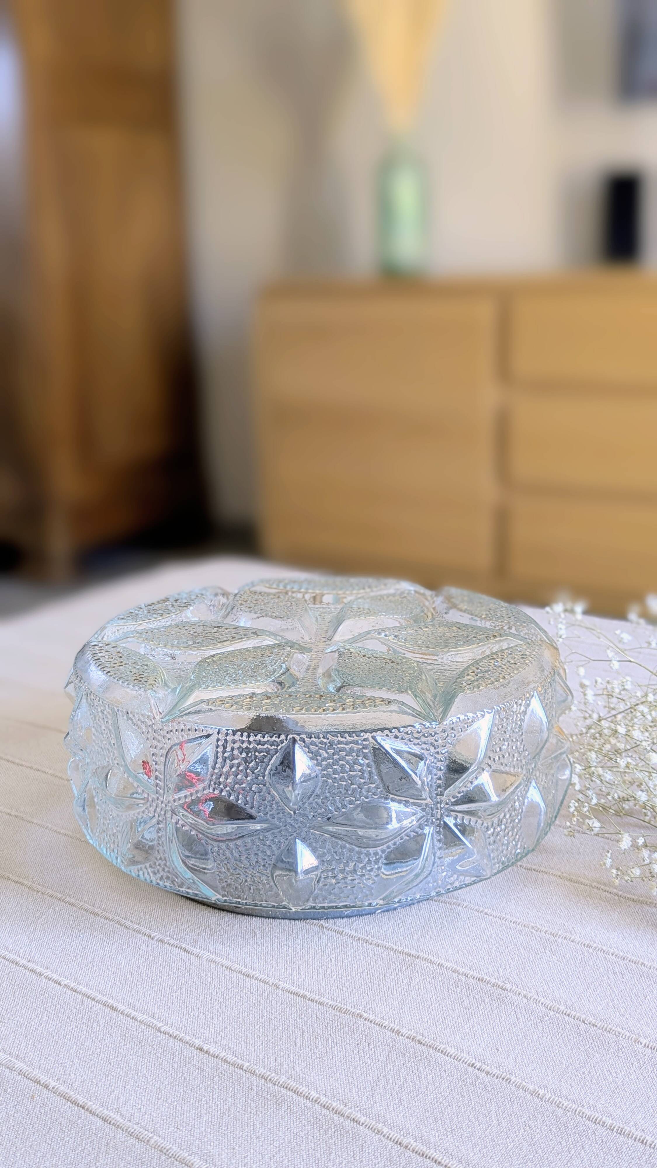 Plafonnier motif floral (L-0185-1)