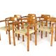 Ensemble de 7 chaises de salle à manger