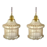 Set of two new electrified gold suspensions