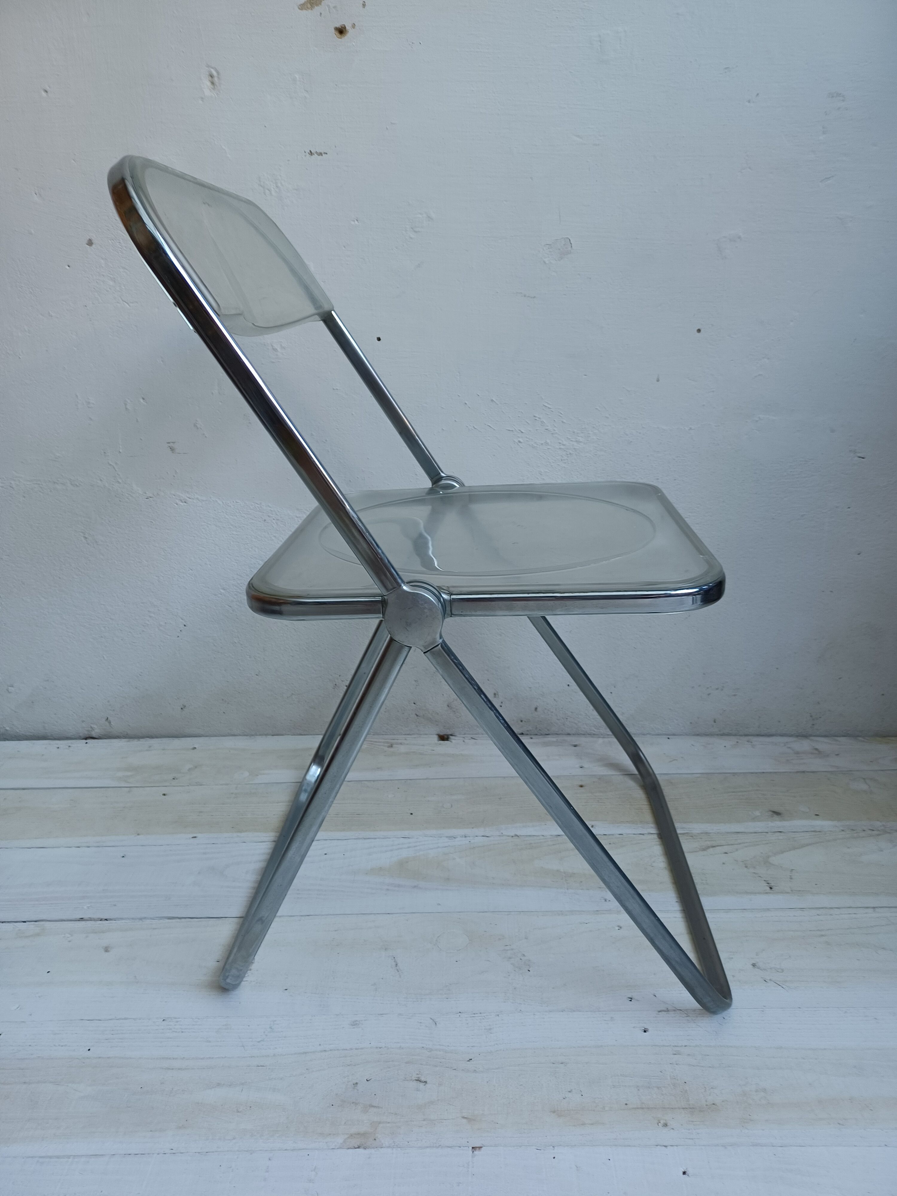 Chaises Plia Giancarlo Piretti édition Castelli ,Italy