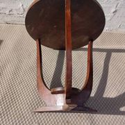 guéridon rond art déco, 3 pieds