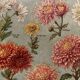 Lithographie sur les fleurs chrysanthèmes - 1920