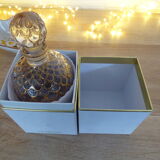Guerlain empty bottle with golden bees with fine gold