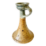 Stoneware candle holder Pierre Digan La Borne, 60s/70s