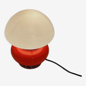 Lampe en verre Mushroom Murano, Mazzega, 60s