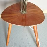 Floor lamp tripod table