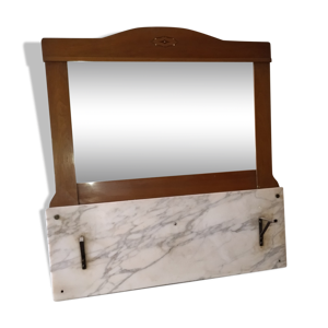 Trumeau miroir art-deco - marbre
