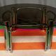 Vintage design coffee table. Chrome.