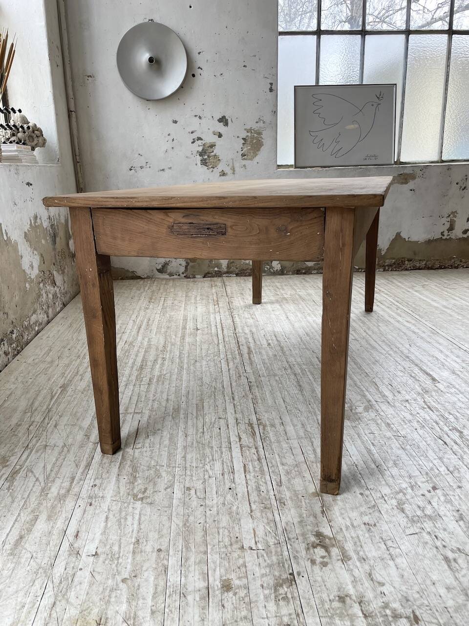 Oak farm table 2m
